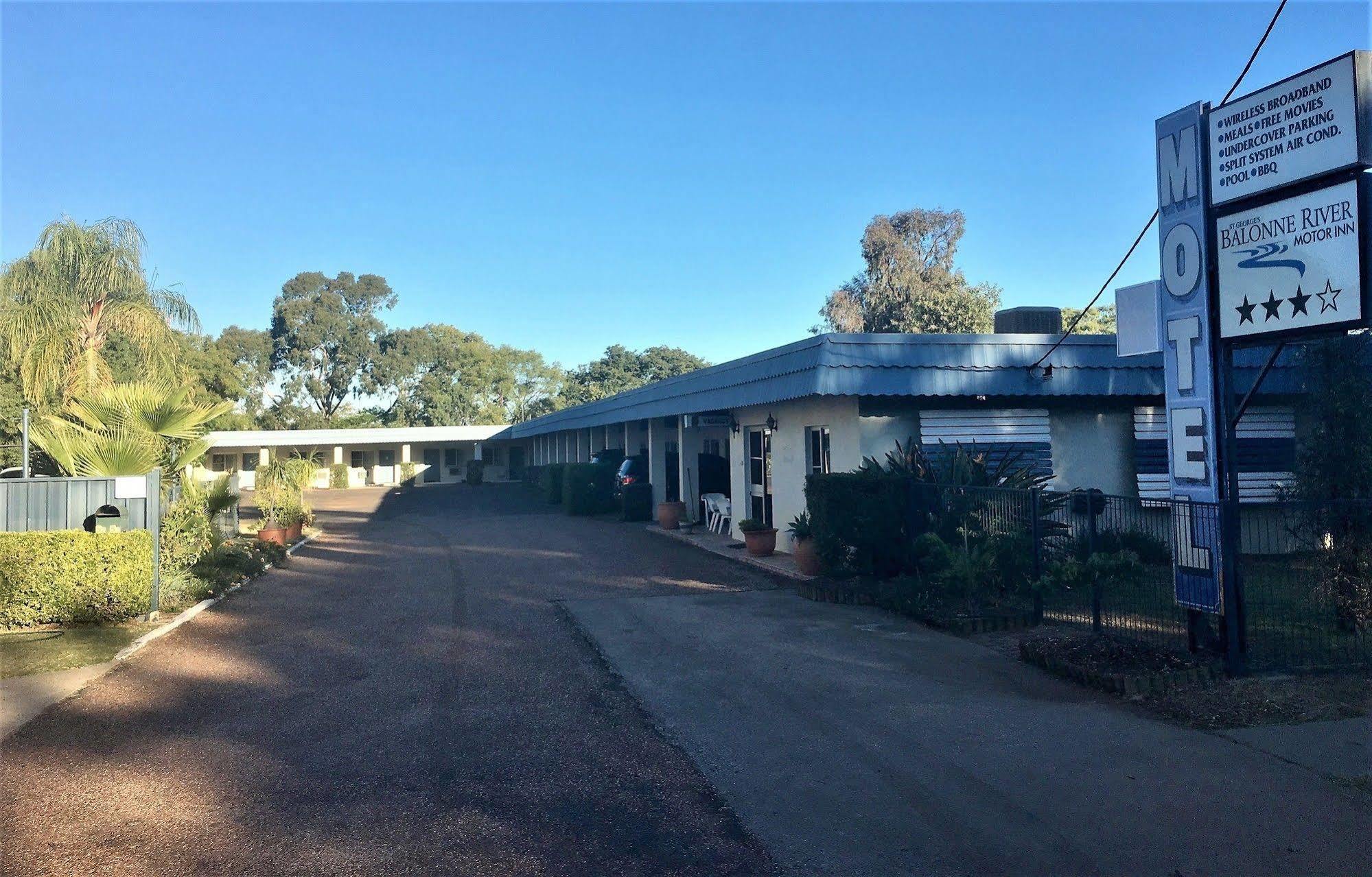 Balonne River Motor Inn Saint George Eksteriør billede